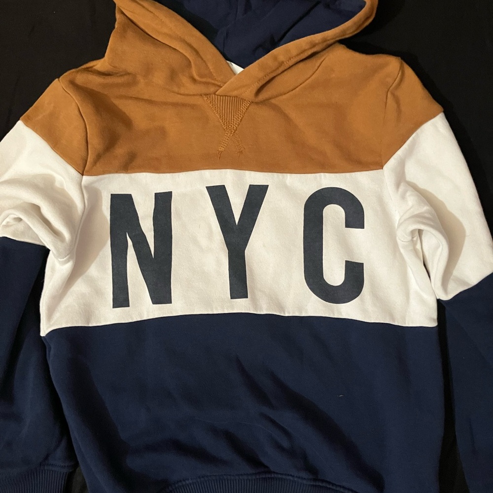 Used Kids NYC Colorblock Hoodie